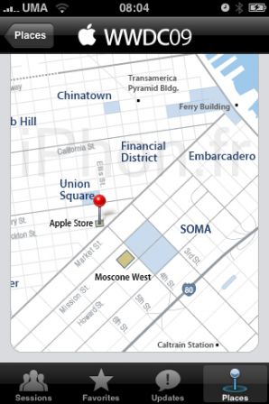 WWDC 08, juin 2009 WWDC 08