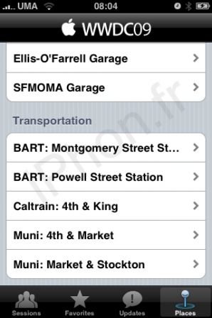 WWDC 09, juin 2009 WWDC 09
