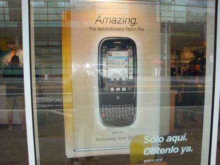 Palm Pre 02, juin 2009 Palm Pre 02