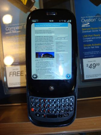 Palm Pre 03, juin 2009 Palm Pre 03