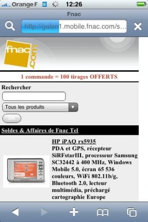 fnac iphone version, juil 2008 fnac iphone version