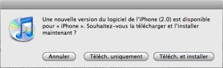 iphoneV2 maj, juil 2008 iphoneV2 maj