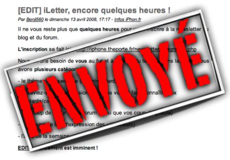 envoyé