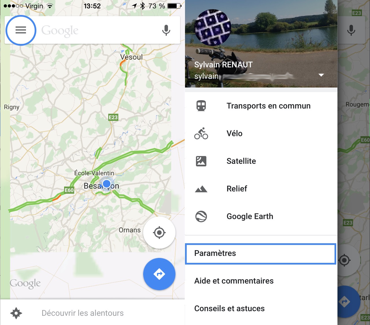 How to delete your search history and prior destinations in Google Maps