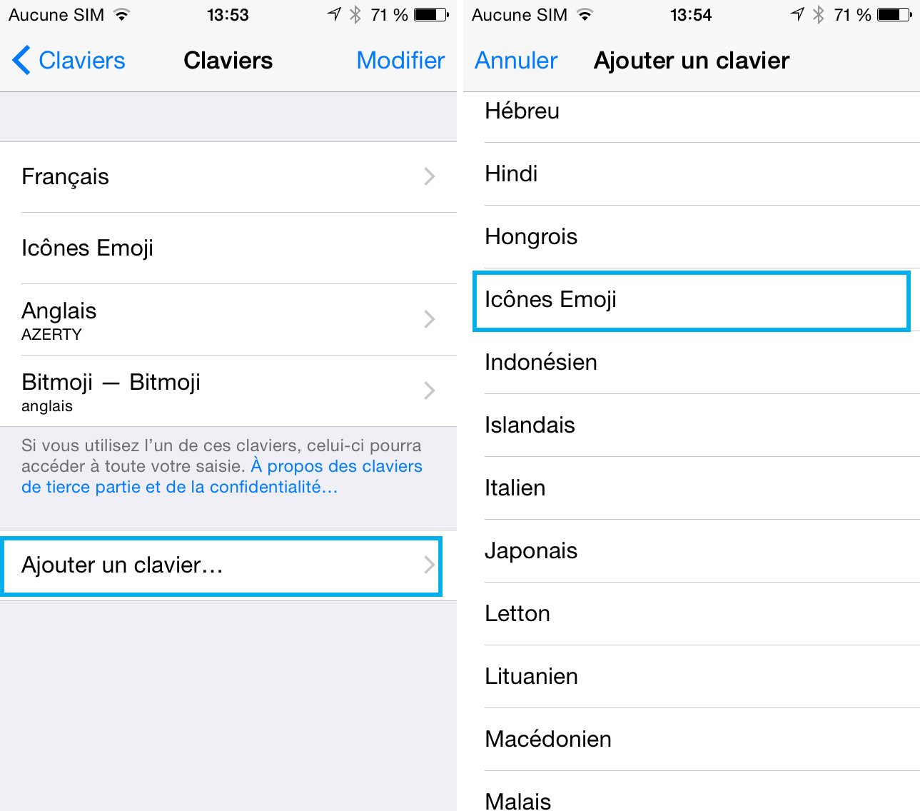 Pratique Ios Comment Activer Utiliser Le Clavier Emoji Sur L Iphone Et L Ipad Specificites Ios 10 Maj