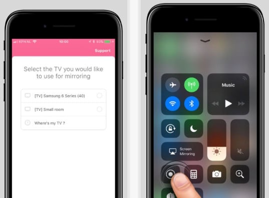 Avec Ios 11 Une App Permet De Streamer, How To Screen Mirror On Lg Tv With Iphone