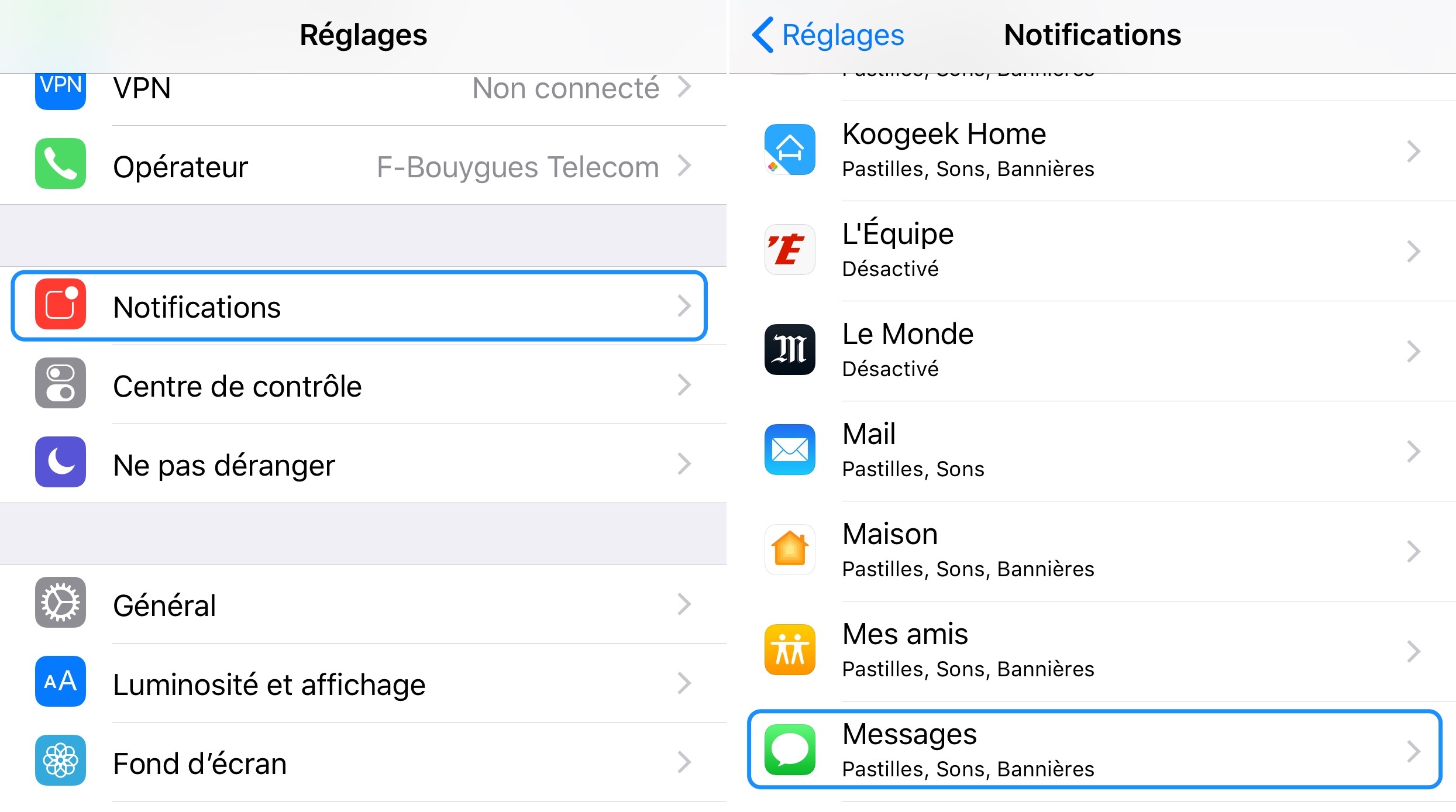 Pratique Ios Comment Stopper La Répétition Des Alertes Sms