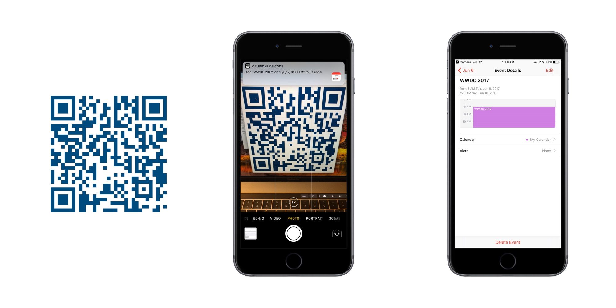 Qr код для приложения часов