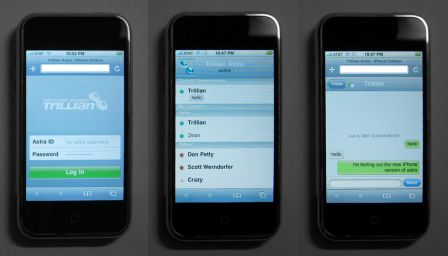 iPhone Tchat