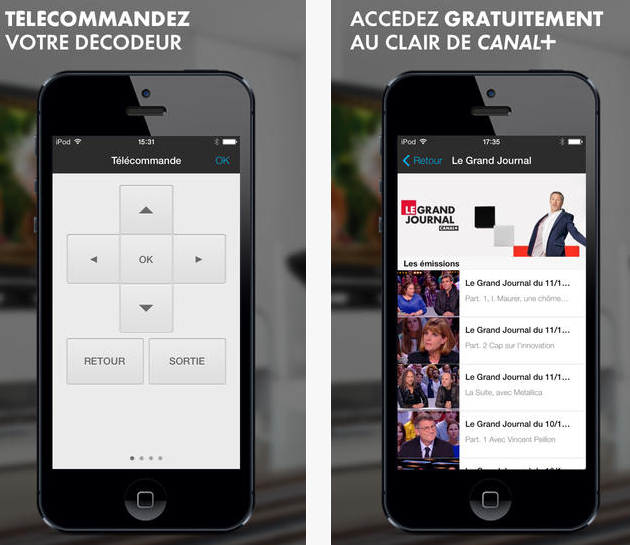Canal+ propose une nouvelle app pour iPhone et iPad