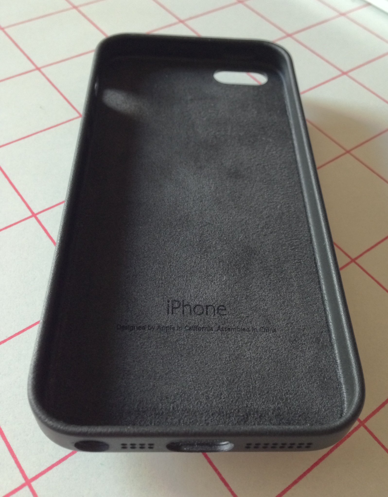 iphone 5 coque cuir noir