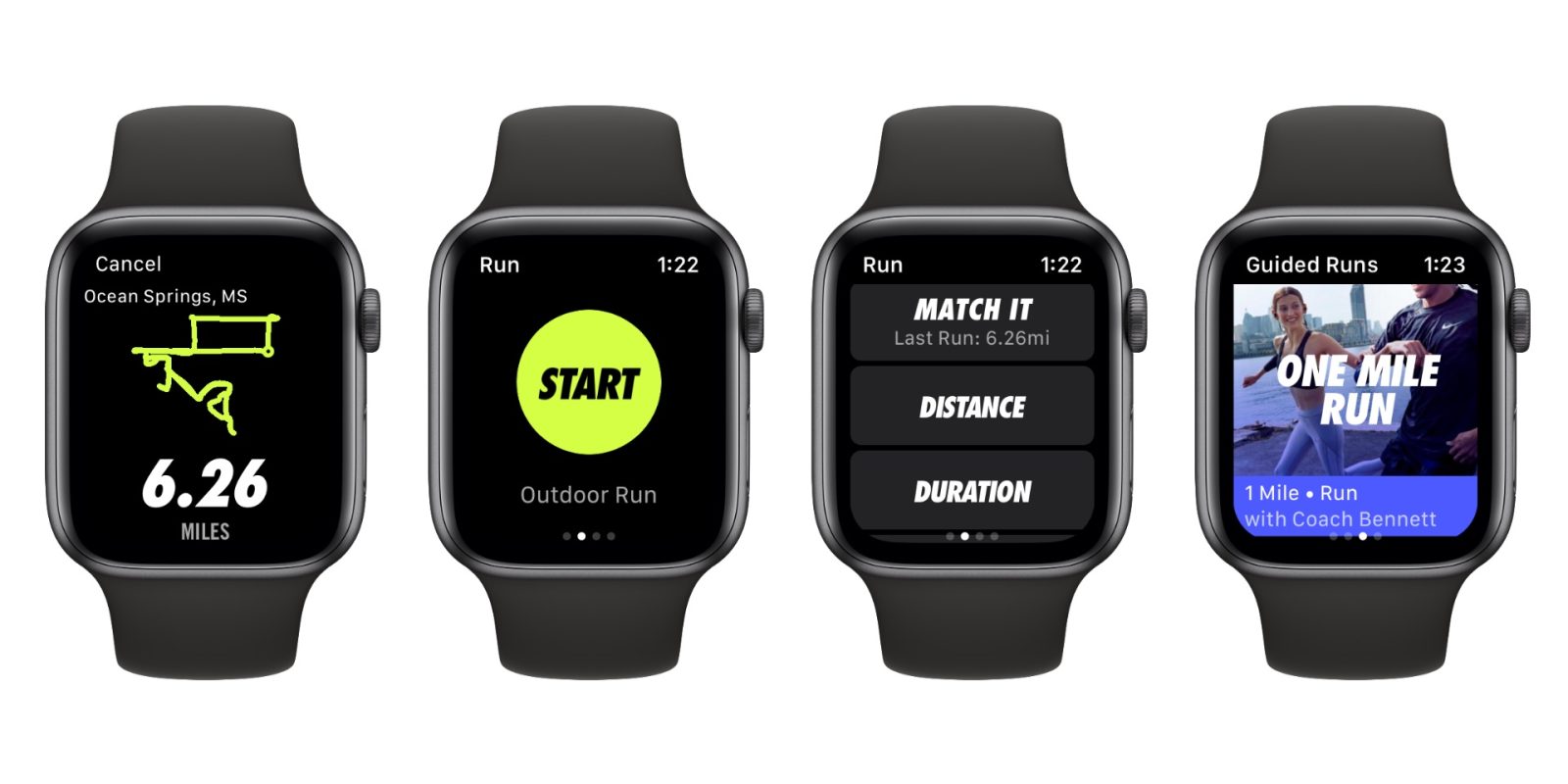 nike run apple watch 